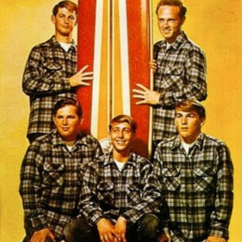 Vintage 60s Beach Boys Pendelton Wool Board Shirt - Men's Small